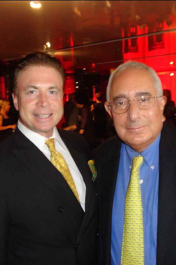 Frank Mottek with economist actor author commentator Ben Stein 2013